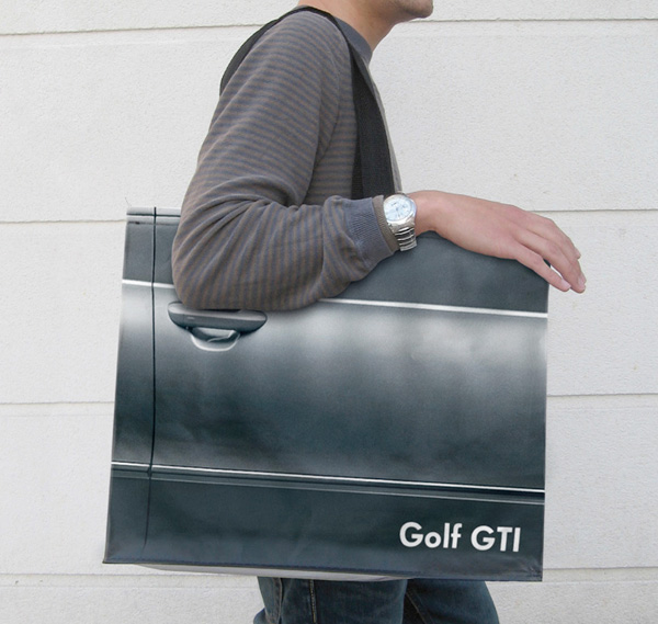 Guerilla marketingová kampaň Golf GTI