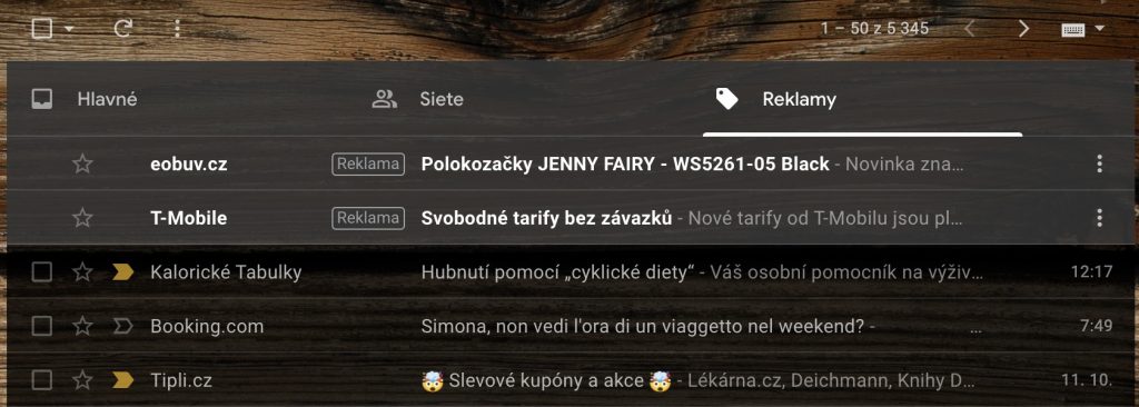 gmail účet