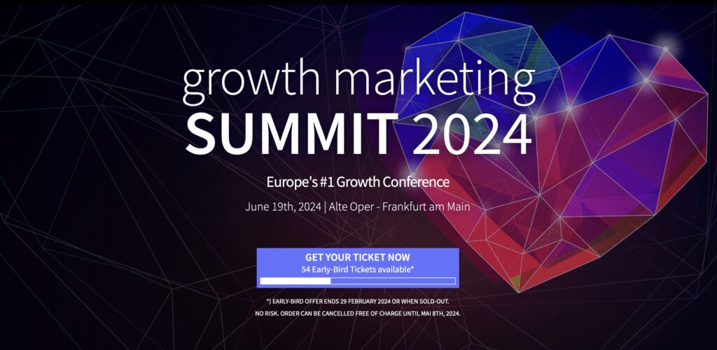 banner konferencie Growth Marketing Summit