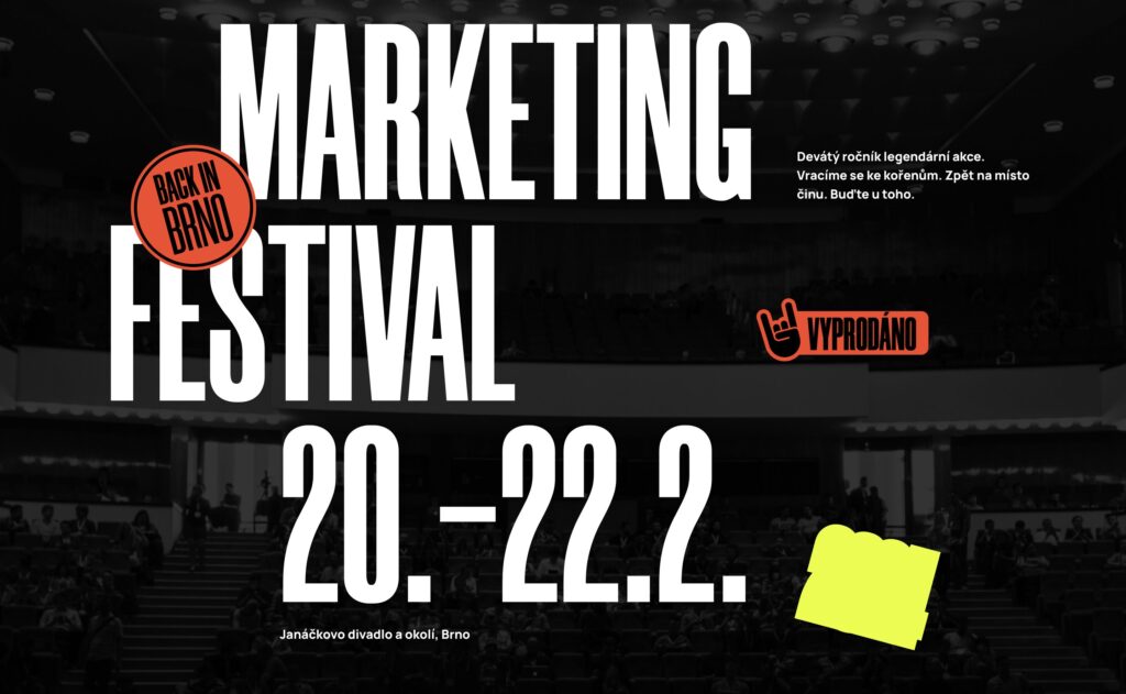 banner konferencie Marketing Festival 